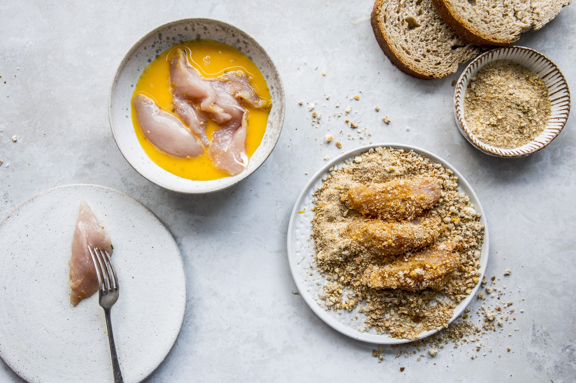 Panert kylling_step.JPG