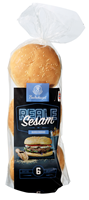 REALE Store Burgerbrød sesam 6pk